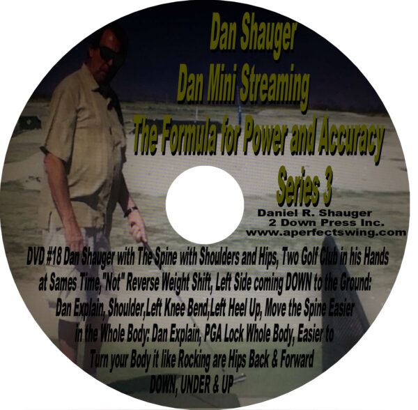 Dan Shauger Mini Streaming The Formula for Power and Accuracy Series 3 DVD #18