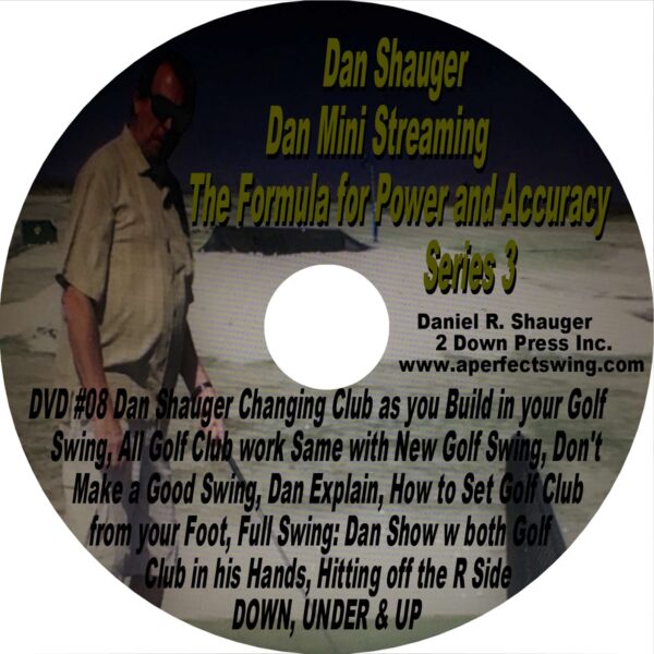 Dan Shauger Mini Streaming The Formula for Power and Accuracy Series 3 DVD #08