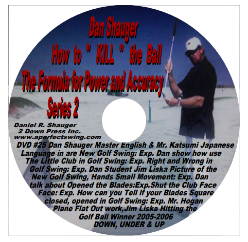 Series 2 Dan Shauger How to Kill The Ball DVD